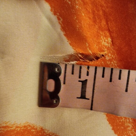 Melloday Maxi Halter Dress NWT XS Missing button, small tear - Picture 6 of 12